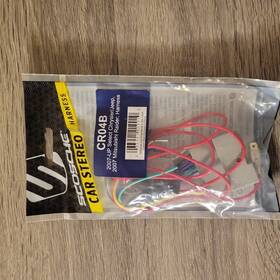 Scosche Cr04b Aftermarket Stereo Wire Harness For 2007-08 Chrysler/dodge/jeep