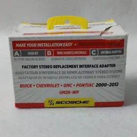 Gm2k-wp Scosche Factory Stereo Replacement Interface Adapter 2000 2012 Niob
