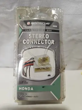 Ha028f Scosche Honda/acura/isuzu 1986-11 Auto Stereo Wire Harness - Nos Qty 1