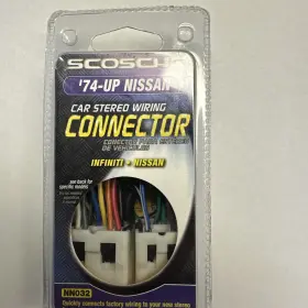 Nn032 Scosche Car Stereo Wiring Connector Infinity - Nissan 1974-up Nn032 Scosche Car Stereo Wiring Connector Infinity - Nissan 1974-up