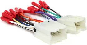 Scosche Nn03bcb Aftermarket Radio Wiring Harness With Crimp Connectors For Selec