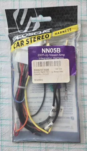 Nn05b Scosche Oe Amplified System Car Harness For Select 2003-up Nissan/subaru