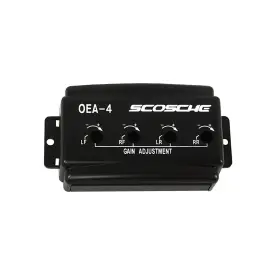 Oea4 Scosche Oem Premium Amplifier Interface Adapter 4 Ch Adjustable Loc