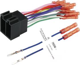 Scosche Vw01bcb Car Radio Wiring Harness Kit With Crimp Connectors Compatible Wi