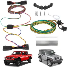 Bx88368 Sixcow Replace For Blue Ox Ez Light Wiring - Towing Harness Kit J