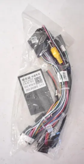 Rz-fd10 Skyfame 16 Pin Car Wiring Harness Adapter Decoder Radio Power Cable