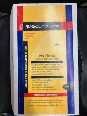 Soundgate Gmpd2 Buick Chevy Gmc Factory Radio Ipod Interface Module