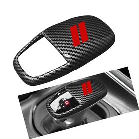 Strendier A97801 Gear Shift Knob Head Cover Trim For Dodge Charger Accessories 2015-2023 Chall