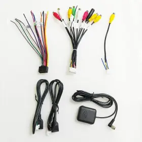 Sm-cab-038 Strpump 47 For Android Car Radio Stereo Power Cable Rca Video Audio Cam In Adapter Usb C