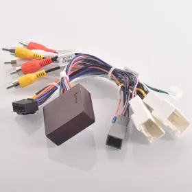 Sp-cab-111 Strpump 16pin Car Radio Stereo Power Retrofit Harness Cable Wire For Mitsubishi Lance