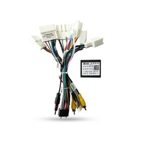 Strpump Toyota-002 16pin Car Stereo Radio Power Harness Cable Wire Adapter Compatible For Toyota
