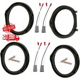 Teamwill 705353715822 2 Pairs Car Speaker Adapter Board Wiring Harness Connector For Honda-civic 6.5 Inch