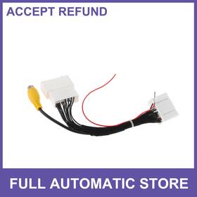 Uauto1 617662332228 Rear View Camera Adapter Wire Harness Cable Single Custom For Toyota Camry 12-14