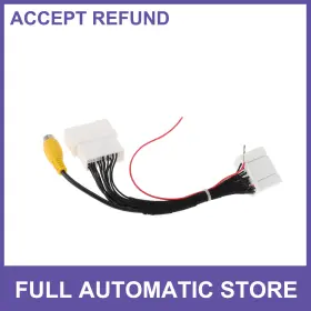 Uauto1 617662332228 Rear View Camera Adapter Wire Harness Cable Single Custom For Toyota Camry 12-14