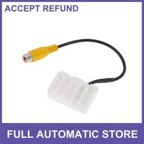 Uauto1 632702470555 Rear View Camera Adapter Wire Harness Cable For Jeep Compass 09-17 1pcs Rca