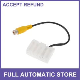 Uauto1 632702470555 Rear View Camera Adapter Wire Harness Cable For Jeep Compass 09-17 1pcs Rca