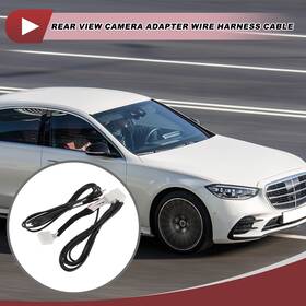 Uauto1 636939054854 Rear View Camera Adapter Wire Harness Cable For Mazda 3 1 Pcs Rca 12 Pin