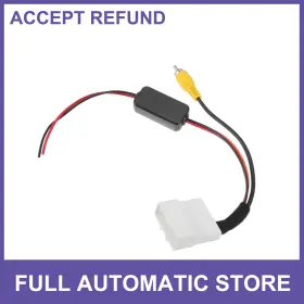 Uauto1 676766911890 Rear View Camera Adapter Wire Harness Cable For Nissan Rogue 11-13 Rca