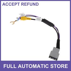 Uauto1 686687022766 Rear View Camera Adapter Wire Harness Cable For Honda Crv 2013-2015 Rca 4 Pins