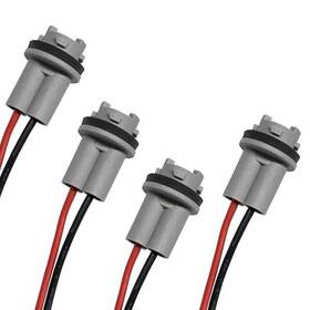 Uhanbut Uhanbut-unb-049 T15 Bulb Socket Pigtail Wiring Harness Adapter 912 920 921 Pre-wire 4pcs