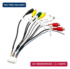 Ulb119 Ulifebet 20 Pin Car Radio Rca Audio Replacement Harness With 8 Female Connector Video Ulb119 Ulifebet 20 Pin Car Radio Rca Audio Replacement Harness With 8 Female Connector Video