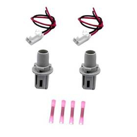 Ulifebet Ulb292 2 2pcs T10 Bulb Socket Backup Reverse Light Holder Connector Wiring Harness