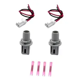 Ulb292 Ulifebet 2 2pcs T10 Bulb Socket Backup Reverse Light Holder Connector Wiring Harness