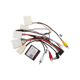 Viabecs 732322808124 16-pin Car Stereo Wiring Harness With Canbus Box For Toyota Camry Rav4 Coroll