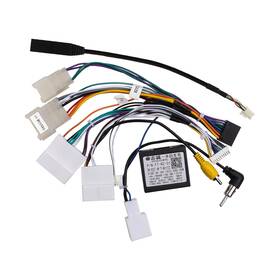 Viabecs Can004-r 16pin Car Radio Wiring Harness For Toyota Corolla Rav4 Camry 4runner Tundra H