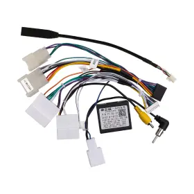 Can004-r Viabecs 16pin Car Radio Wiring Harness For Toyota Corolla Rav4 Camry 4runner Tundra H