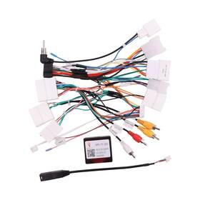 Viabecs Can004-x 16pin Car Radio Wiring Harness For Toyota Corolla Rav4 Camry 4runner Tundra H