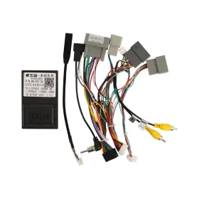 Can021-r-fd Viabecs 16pin Car Radio Wire Harness With Canbus Adapter For 2015-2016 Honda