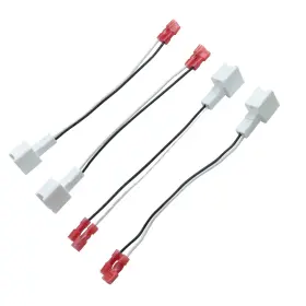 Vkvxclon 767270980455 4pcs Speaker Wire Harness Replacement For 2004-2021 Nissan Altima Titan Front