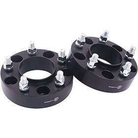 Vlauto 21106-382 Black Forged 5x4.5 To 5x120 Hubcentric Wheel Adapters 1.5 Inch 12x1.5 Studs