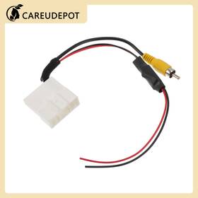 Vocoste 688391641462 Rear View Camera Adapter Wire Harness Cable For Toyota Tundra 2014 Rca