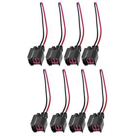 Vzesavc 17400-008 Pack Of 8 Fuel Injector Connector For Ev6 Ev14 Harness Pigtail Wire