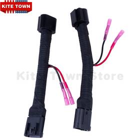 Wfyb Cp.lm.304 2pcs New Headlight Conversion Adapter Harness For Chevrolet Camaro 2010-2013