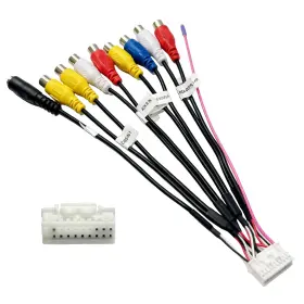B0d81hb6dk Wildtundra 20 Pin Backup Camera Harness Adapter For Android Car Stereo Radio Rca Rear View