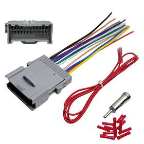 Wildtundra Zhyd-013 Radio Wiring Harness For Chevy 2003-2012 Gmc 2002-2012 Buick 2004-2009 24pin