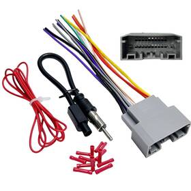 Wildtundra Zhyd-014 22pin Radio Wiring Harness For Dodge 07-16 Chrysler 07-15 Jeep 07-20 Aftermar
