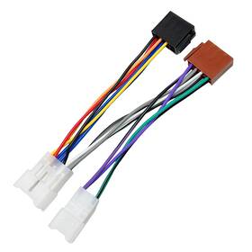 Wildtundra Zhyd-021 16pin Aftermarket Radio Wiring Harness For Toyota Tacoma 2005-2020 Black