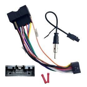Wildtundra Zhyd-101 16pin Iso Aftermarket Radio Harness Adapter For Ford 2011-2020 With Ant