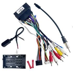 Wildtundra Zhyd-134 16pin Iso Aftermarket Radio Harness Adapter Compatible With Chrysler 2015-201