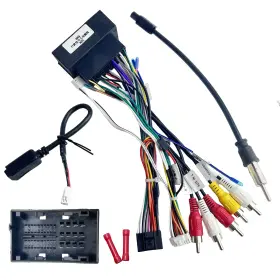 Zhyd-134 Wildtundra 16pin Iso Aftermarket Radio Harness Adapter Compatible With Chrysler 2015-201
