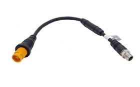 Wintron Eletronics 9.42006e 12 Lowrance M12m-5pf 1.2ft M12m 8-pin To Yellow 5-pin Ethernet Adapter Cable