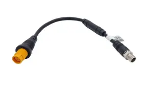 M12m-5pf Wintron Eletronics 9.42006e 12 Lowrance 1.2ft M12m 8-pin To Yellow 5-pin Ethernet Adapter Cable