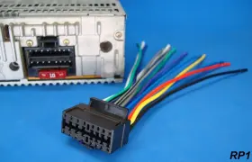 Acd2900 Wiring Harness 16-pin Car Stereo Wire Radio Power Plug Cd Mp3 Dvd