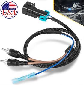 Wm-auto Wmqp-2473 For Polaris Rzr Pro Series R Xp Output Harness And Subwoofer