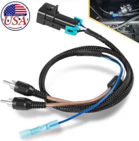 Wmqp-2473 Wm-auto For Polaris Rzr Pro Series R Xp Output Harness And Subwoofer