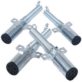 Wtsb Wtsb-7ws-4 Trailer-side 7-way Trailer Plug 7 Way Round 4 Pcs